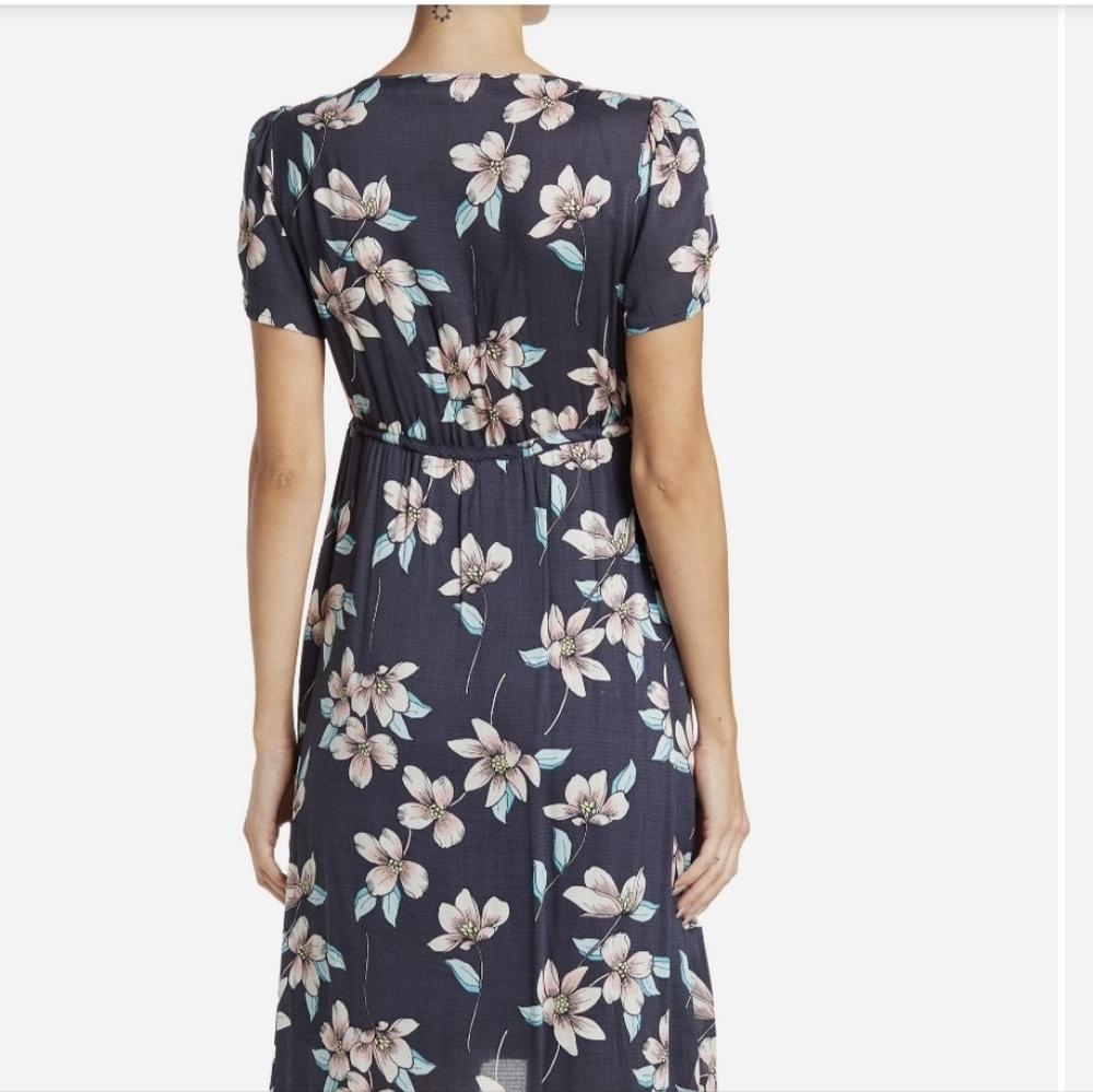 Lovestitch High/Low Floral Maxi Dress Small NWOT Nordstrom - Picture 2 of 5